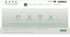 Desktop Screenshot of cata-farmworkers.org