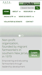 Mobile Screenshot of cata-farmworkers.org